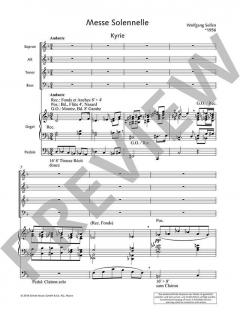 Messe solenelle von Wolfgang Seifen 