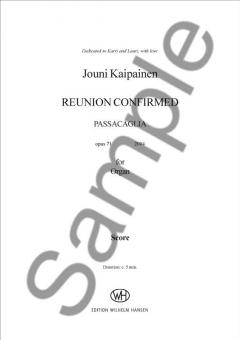 Reunion Confirmed - Passacaglia Op. 71 von Jouni Kaipainen 