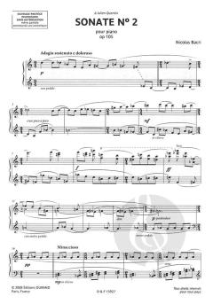 Sonate N. 2 von Nicolas Bacri 