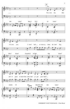Somebody's Got Your Back von Alan Menken (Download) 