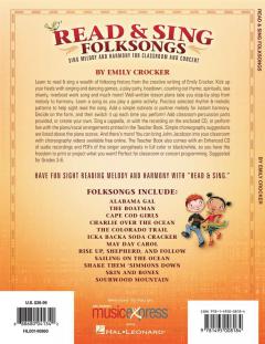 Read & Sing Folksongs (Emily Crocker) 