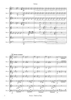 Hector - Held von Troja von Dieter Angerer für 8 Hörner, op. 102