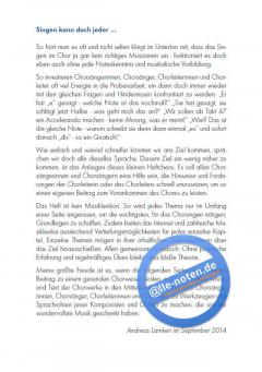 Chorwissen für die Hosentasche (Andreas Lamken) 