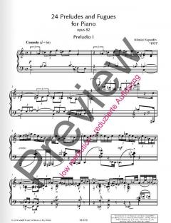 24 Preludes and Fugues op. 82 Band 1 von Nikolai Kapustin 
