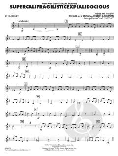 Supercalifragilisticexpialidocious From Mary Poppins (Michael Sweeney) 