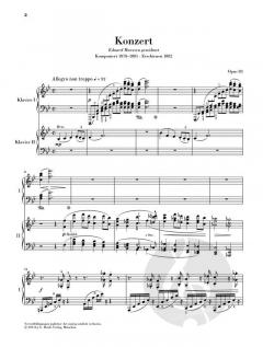 Klavierkonzert Nr. 2 B-dur op. 83 von Johannes Brahms im Alle Noten Shop kaufen