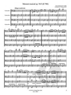 Moment musical op. 94/3 D 780 von Franz Schubert 