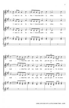 Lord, Give Me Just A Little More Time (Albert E. Brumley) 