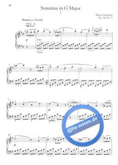 Sonatinas, Opus 36 von Muzio Clementi 