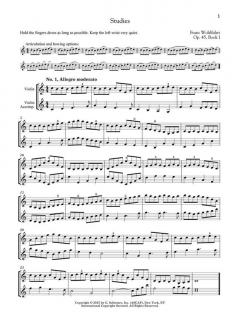 Studies, Op. 45, Book 1 von Franz Wohlfahrt 
