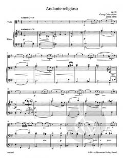 Konzertstücke für Bratsche und Klavier (Download) 