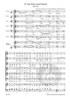 Das Wort ward Fleisch SWV 385 von Heinrich Schütz (Download) 