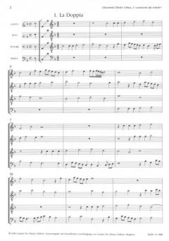 2 Canzoni da sonar (Giovanni Paolo Cima) 