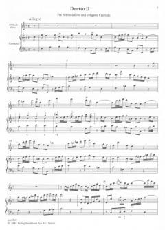 Duetto II (Christoph Schaffrath) 