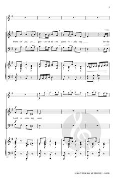 Shout For Joy, Ye People! von Victor C. Johnson (Download) 