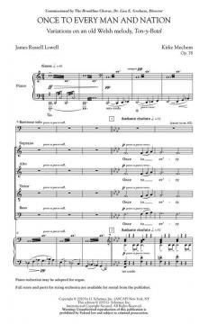 Once To Every Man And Nation (Download) 