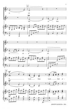 Advent Alleluia von Pavel Tschesnokoff 