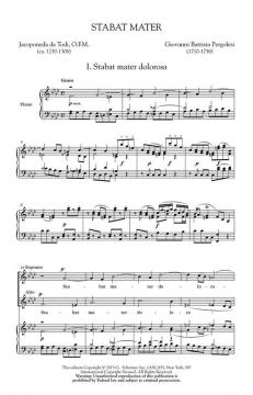 Stabat Mater (First Movement) von Giovanni Battista Pergolesi (Download) 