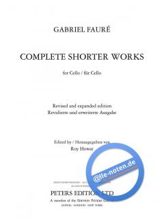 Complete Shorter Works von Gabriel Fauré 