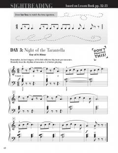 Level 3A: Sightreading Book - Piano Adventures von Randall Faber 