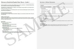 Rockschool: Popular Music Theory Workbook (Grade 2) 