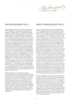 Strygekvartet nr. 4 'Sommerdage' von Rued Langgaard 