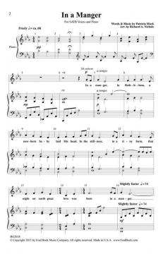 In A Manger von Patricia Mock (Download) 