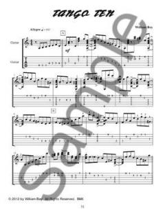 Guitar Tangos von William Bay 