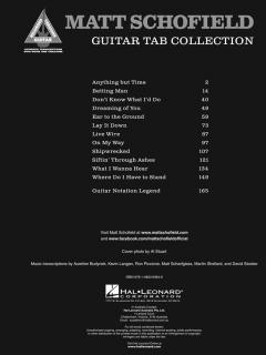 Guitar Tab Collection von Matt Schofield 