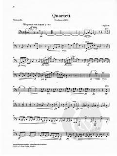 Streichquartett F-dur op. 96 von Antonín Dvorák im Alle Noten Shop kaufen (Stimmensatz) - HN1232