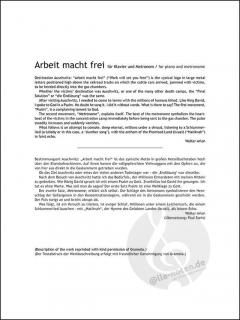 Arbeit macht frei von Walter Arlen für Klavier solo im Alle Noten Shop kaufen