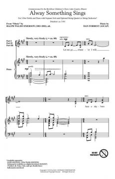 Alway Something Sings von Dan Forrest (Download) 