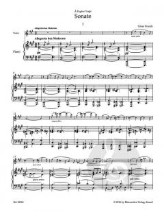 Sonate in A von César Franck (Download) 