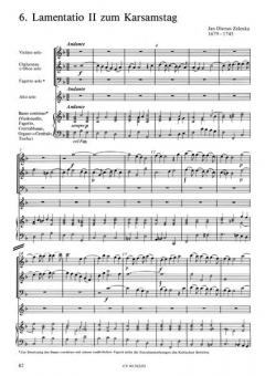 Lamentatio VI zum Karsamstag von Jan Dismas Zelenka 