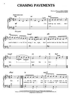 Easy Piano Play-Along Vol. 4: Adele 