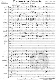 Komm mit nach Varasdin! von Emmerich Kálmán (Download) 