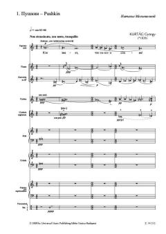Four Poems By Anna Akhmatova (György Kurtag) 