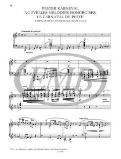 Hungarian Folk Songs and other Melodies von Franz Liszt 