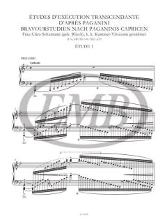 Études d'exécution transcendante d'après Paganini von Franz Liszt 