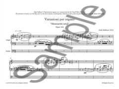 Variazioni per Organo von Aulis Sallinen 