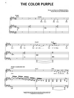 The Color Purple: The Musical von Allee Willis 