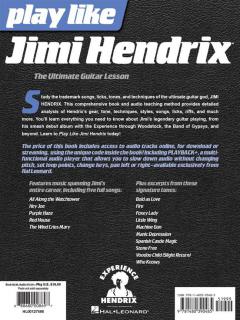 Play Like Jimi Hendrix von Jimi Hendrix 
