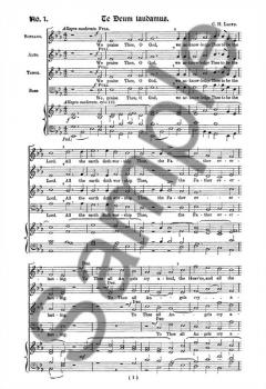 Te Deum In E Flat von Charles Harford Lloyd 