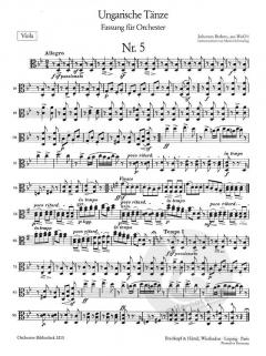 Ungarische Tänze 2: Nr. 5, 6, 7 aus WoO1 von Johannes Brahms 