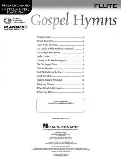 Gospel Hymns for Flute 