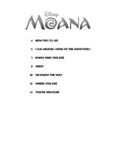 Moana (Alto Sax) von Miranda Lin-Manuel 