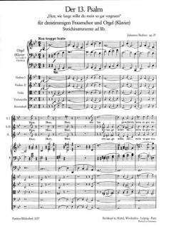 Der 13. Psalm op. 27 (Johannes Brahms) 