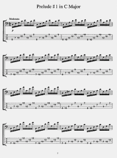 J.S. Bach For Bass von Johann Sebastian Bach 