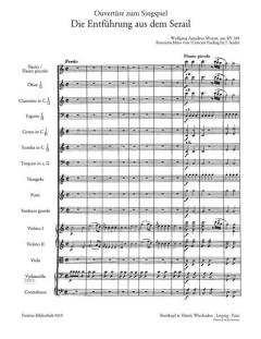 Die Entführung aus dem Serail KV 384 von Wolfgang Amadeus Mozart 