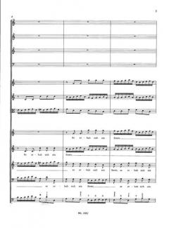 Es erhub sich ein Streit von Johann Sebastian Bach 